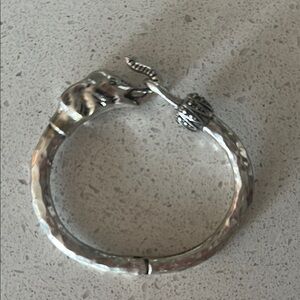 Lucky Brand Silver Elephant Bracelet